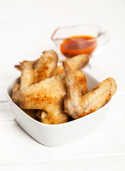 Delicious home made chicken wings