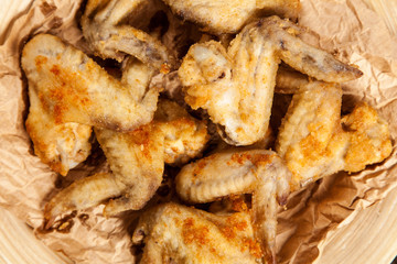 Delicious home made chicken wings