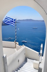 Fototapeta premium Santorin