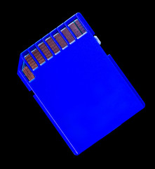 blue sd flash