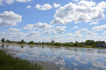 Летом в деревне