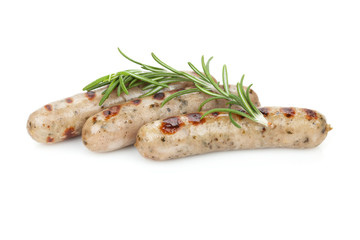 Grilled sausages