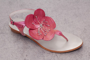 beautiful pink sandal