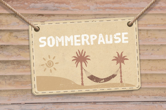 Sommerpause