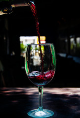 Vino en copa 