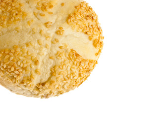 bun with sesame seeds 