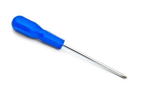 blue handle screwdriver