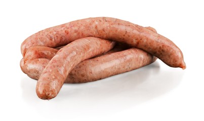 Sausage, Raw, Meat.