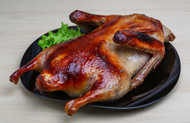 Roasted duck