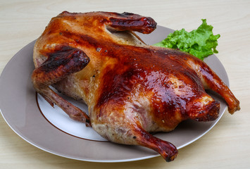 Roasted duck