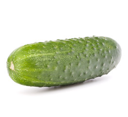 Cucumber vegetable  isolated on white background cutout
