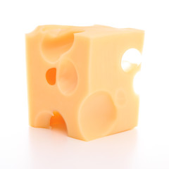 cheese isolated on white background cutout
