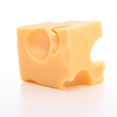 cheese isolated on white background cutout