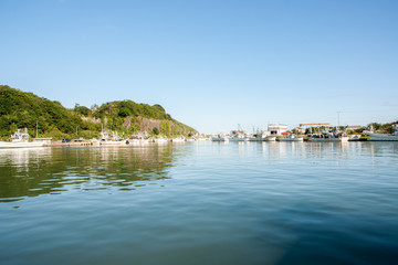 Fototapeta na wymiar 漁港の風景
