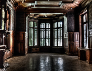 Raum im Geisterhaus 