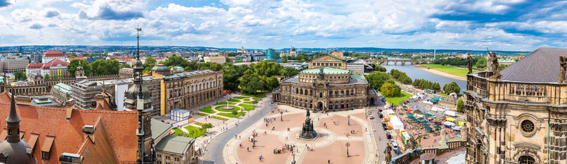 Panoramic view of Dresden