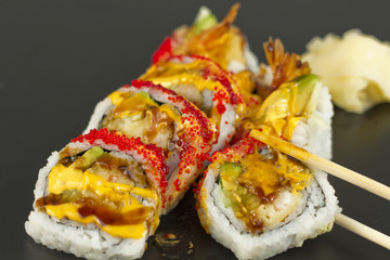 Shrimp Tempura Sushi Roll