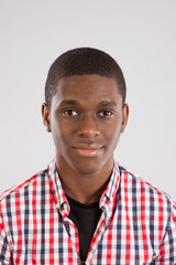 Obraz premium thoughtful black man
