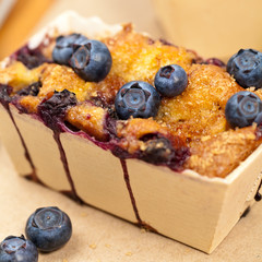 Blueberry Mini Cakes. Selective focus.