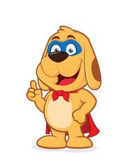 Obraz premium Superhero dog