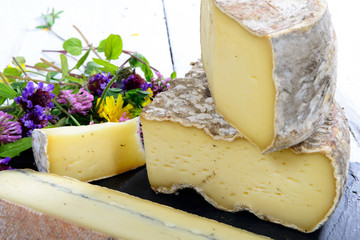 the Tome de Savoie with several flowers
