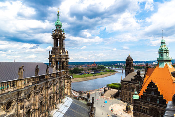 The Kreuzkirche church in Dresden