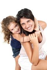 Fototapeta premium Woman and Baby