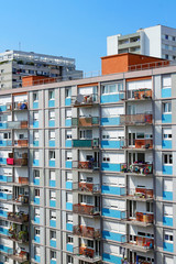 grands immeubles de logements