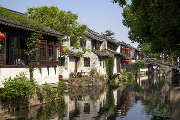 江南水郷 周荘の双橋