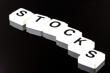 The Word  stocks - A Term Used For Business in Finance and Stock Market Trading