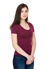Obraz premium Caucasian woman