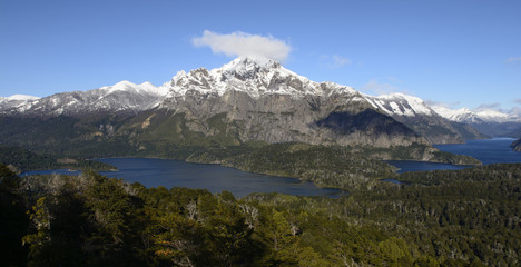 Fototapeta na wymiar Landscapes Bariloche, Argentina.
