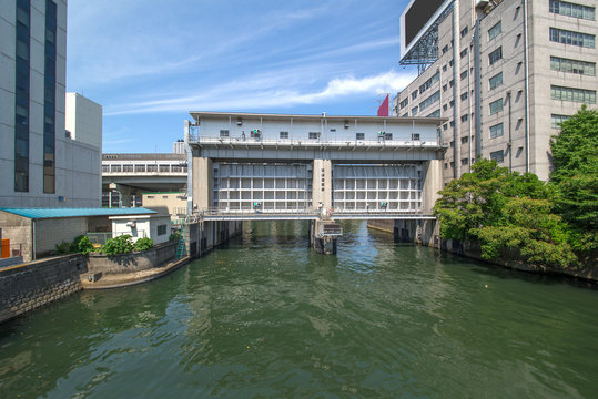 日本橋水門
