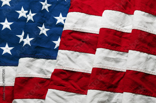 American flag background for Memorial Day or 4th of July