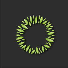 fond abstrait,feuilles,verte