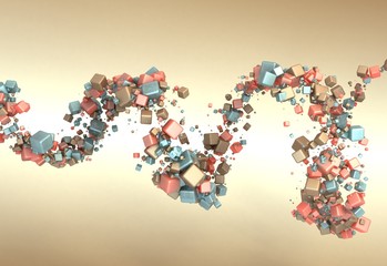 Abstract Particles Background