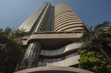 The Bombay Stock Exchange in Mumbai