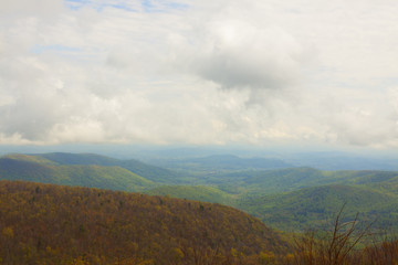Fototapeta premium Mountainous landscape.