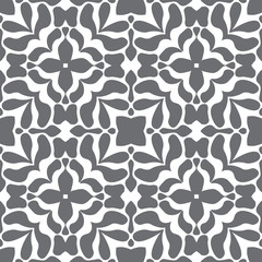 Grey and white seamless pattern