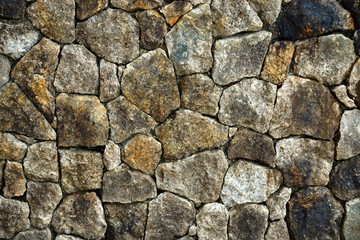 Background of stone wall texture