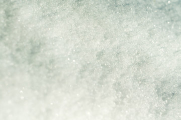 Macro of Snow