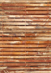 Old Wooden Varnished Place Mat Scratched Peeled Off Obsolete Grunge Texture