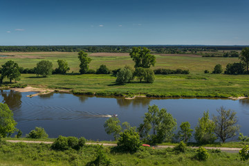 Polish Warta river