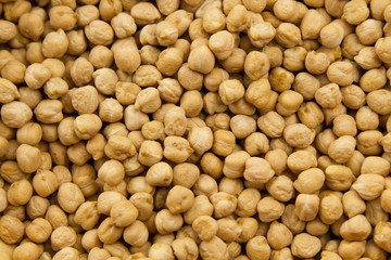 background from natural chickpea. Indian cuisine