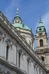 Fototapeta na wymiar St.-Nikolaus-Kirche in Prag
