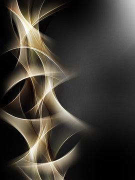 Fototapeta Gold Light Abstract Design