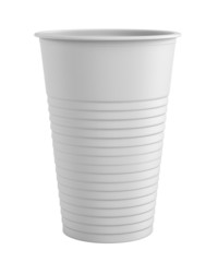3d render of plastic cup