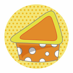 decorating cake theme elements vector,eps10