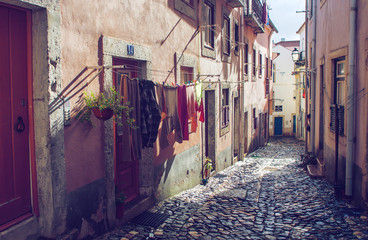 old street in Lisbon