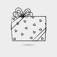  Gift box icon